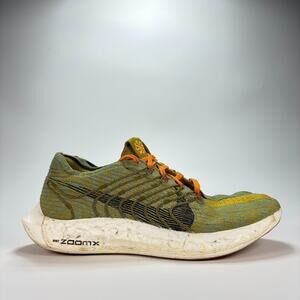 Nike Pegasus ZoomX Foam Green Athletic Running Shoes FJ5445-390 Men's Size 9